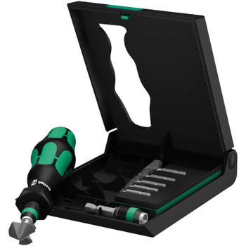 Wera 104650, 846/8 3-flute Countersink Bits Set, 8 pieces