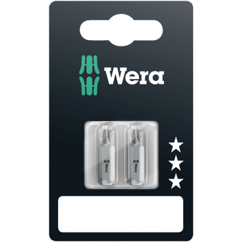 Wera 073308, 855/1 Z SB bits, PZ 1 x 25 mm, 2 pieces