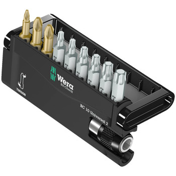 Wera 134200, Bit-Check 10 Universal 2, 10 pieces