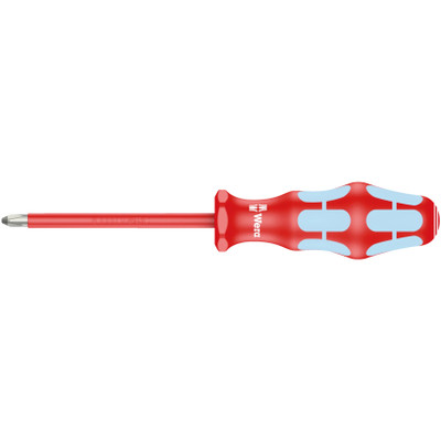 Wera 022733, 3162 i PH VDE Insulated screwdriver for Phillips screws, stainless, PH 1 x 80 mm