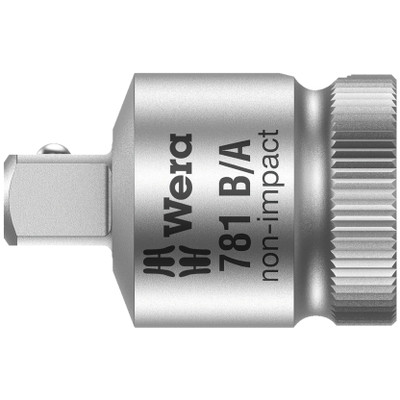Wera 042672, 781 B 3/8" Connection parts, 781 B/A x 1/4 x 27 mm x 3/8"