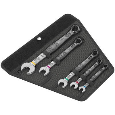 Wera 020240, 6003 Joker 5 Imperial Set 1 combination wrench set, Imperial, 5 pieces