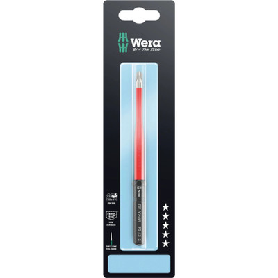 Wera 006584, Kraftform Kompakt VDE 3065 iS PZ/S Take it easy SB, stainless steel, # 1 x 157 mm
