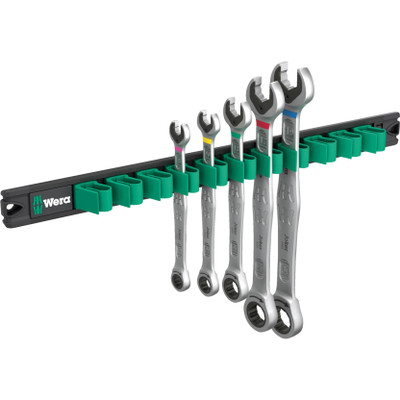 Wera 020015, 9631 Magnetic rail 6000 Joker 2 Ratcheting combination wrenches set, 5 pieces