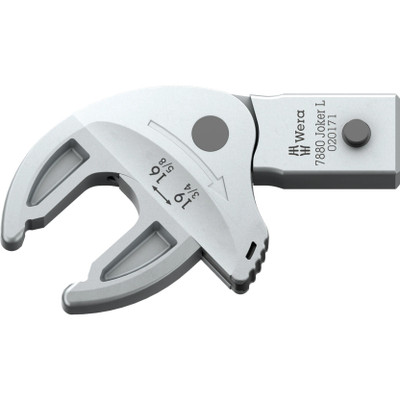Wera 020171, 7880 Joker L Self-setting insert spanner for wrench sizes 16-19 mm, 14x18mm, 14x18 x 16-19 x 5/8-3/4" x 85.5 mm
