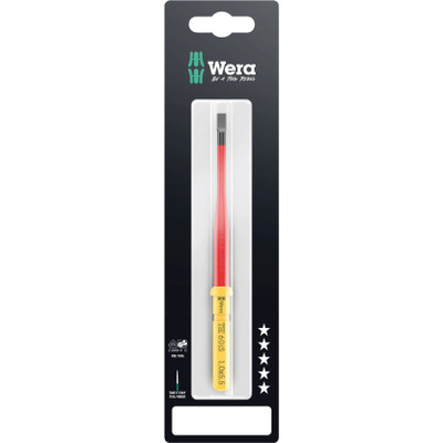 Wera 006556, Kraftform Kompakt VDE 60 iS Take it easy SB, 0.6 x 3.5 x 157 mm