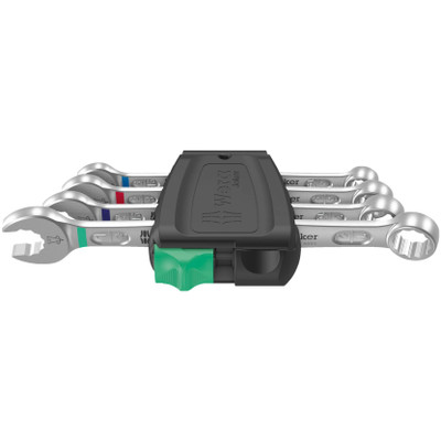 Wera 020229, 6003 Joker 4 Set Imperial 1 Ring spanner set, 4 pieces