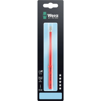 Wera 006580, Kraftform Kompakt VDE 3062 iS Take it easy SB, stainless steel, PH 1 x 157 mm
