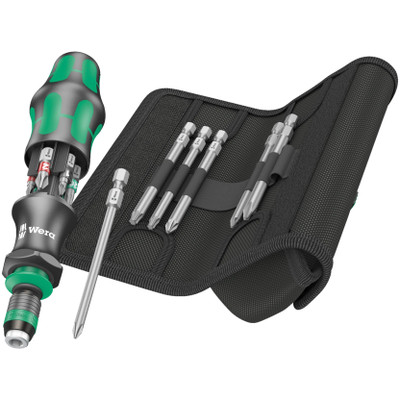 Wera 051017, Kraftform Kompakt 20 Tool Finder 2 with pouch, 13 pieces