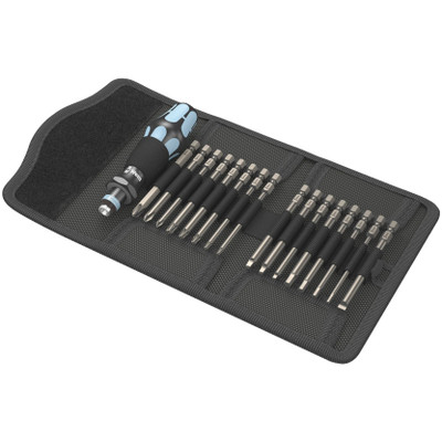Wera 071117, Kraftform Kompakt 60, stainless, Imperial, 17 pieces