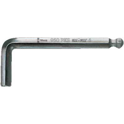 Wera 133150, 950 PKS L-Key, Metric, Chrome-Plated, 1.5 x 50 mm