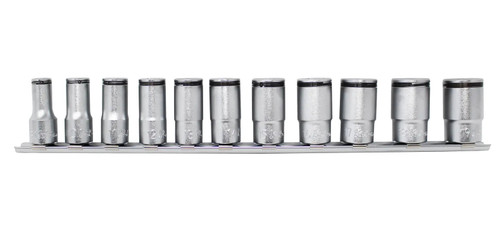 Koken RS3350X/11 Special 3/8 Sq. Dr. Deep NUT GRIPÂ® Socket Set  8-19mm - 11 pieces