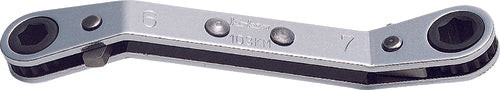 Koken 103KA-1/2X9/16, Ratcheting Ring Wrench  1/2x9/16 6 point Length 145mm Reversible_main