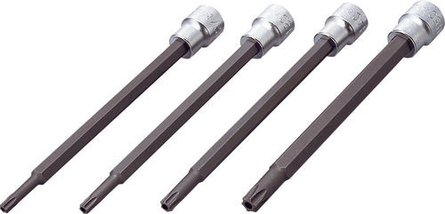 Koken 3247, Ko-ken 3247 3/8 Sq. Dr. 4 Piece Tamper-Resistant TORX Bit Socket set T27H-T50H_main
