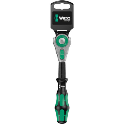 Wera 073261, 8000 B SB Zyklop Speed Ratchet With 3/8" Drive, 3/8" x 199 mm