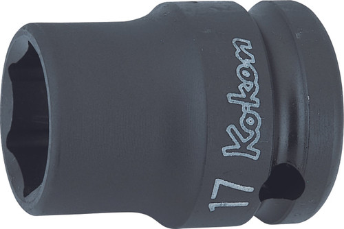 Koken 14401M-9, 1/2 Sq. Dr. Socket  9mm 6 point Length 38mm Thin walled_main