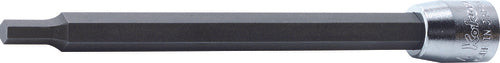 Koken 2010M.100-3, 1/4 Sq. Dr. Bit Socket  3mm Hex Length 100mm_main