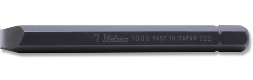 Koken 100S.80-6, 5/16 Hex Dr. Bit Slotted 1.0 x 6  Length 80mm_main