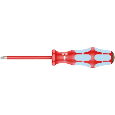 Wera 022760, 3167 i VDE-Insulated Torx® Screwdriver, Stainless Steel, TX 8 x 80 mm