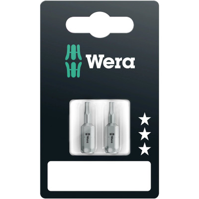 Wera 073050, 840/1 Z Bits Sb, 2 x 25 mm, 2 Pieces