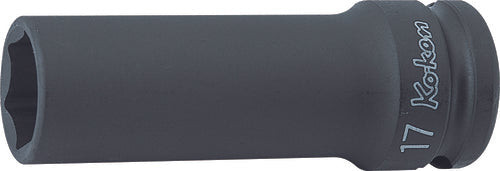 Koken 14301A-3/8, 1/2 Sq. Dr. Socket  3/8 6 point Length 80mm Thin walled_main