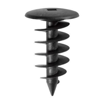 Auveco 20970, Gm Ford & Chrysler Nylon Screw 22Mm Head Od, 34Mm Length, Pack Size: 25_main