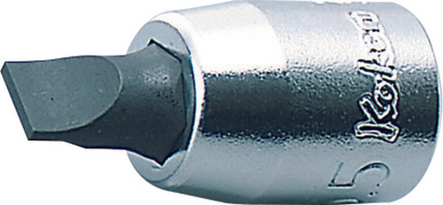 Koken 2005.25-6, 1/4 Sq. Dr. Bit Socket Slotted 1.2X6.5  Length 25mm_main