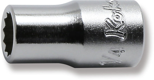 Koken 2405A-1/8, 1/4 Sq. Dr. Socket  1/8 12 point Length 22mm_main