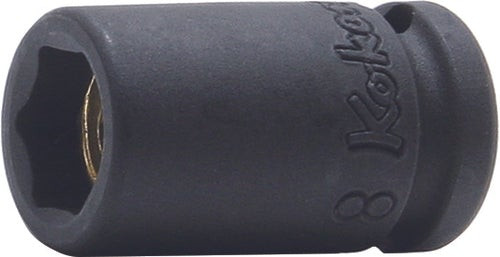 Koken 12400MG-6, 1/4 Sq. Dr. Socket  6mm 6 point Length 23mm Magnet_main