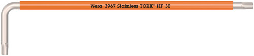 Wera 022687, 3967 SXL HF Torx® L-Key Multicolour w/Holding Function, Long, Stainless, TX 30 x 195 mm_main