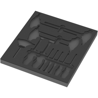 Wera 137313, 9813 Foam Insert Hex Screwdriver Set 1, Empty, 344 x 30 x 392 mm