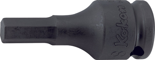 Koken 13012M.52-8, 3/8 Sq. Dr. Bit Socket  8mm Hex Length 52mm_main
