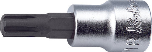 Koken 3027.50-M5, 3/8 Sq. Dr. Bit Socket Ribe-CV M5  Length 50mm_main