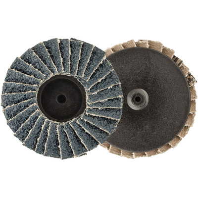 Auveco 22641, 2" Mini Zirconia Flap Disc - 40 Grit - Type 27, Pack Size: 3_main