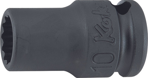 Koken 13406A-1/4 3/8 Sq. Dr. Socket  1/4 12 point Length 32mm Thin walled_main