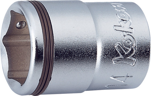 Koken 3450MH-17 3/8 Sq. Dr. Socket  17mm Nut Grip Length 29mm Outer Hex 17mm_main