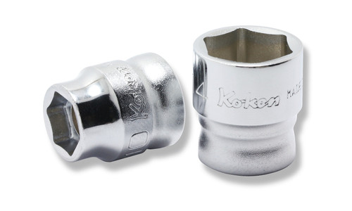 Koken 3400MZ-18 3/8 Sq. Dr. Socket  18mm 6 point Length 22mm Z-series_main