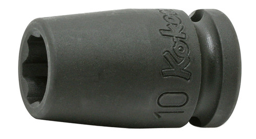 Koken 13410M-8 3/8 Sq. Dr. Socket  8mm Surface Length 32mm_main