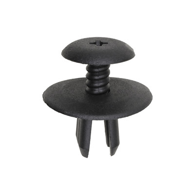 Auveco 21482, Volkswagen & Audi Push Type Retainer- Black Nylon, Pack Size: 25_main