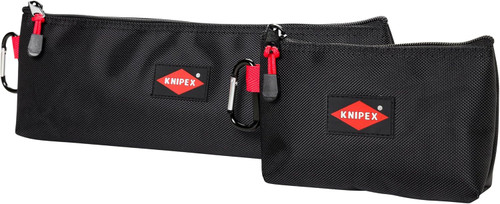 Knipex 9K 00 80 179 US, Zipper Tool Bag 2-Pack, Empty