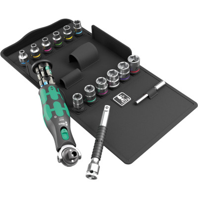 Wera 004284, 8009 Zyklop Pocket Set 3, 27 Pieces