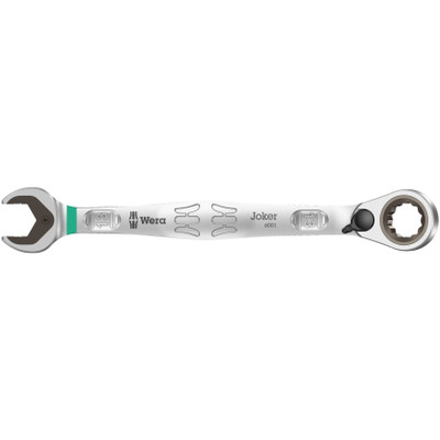 Wera 020064, 6001 Joker Switch Ratcheting combination wrenches, with switch lever, 8 x 144 mm