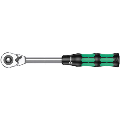 Wera 003780, 8006 C Zyklop Hybrid Ratchet with switch lever and 1/2" drive, 1/2" x 281 mm