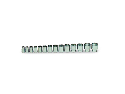 Wright tool 419, 1/2" Drive 14 Piece Set - 6 Point Standard Sockets, 7/16" - 1-1/4"_main