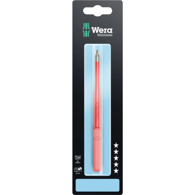 Wera 033655, Kraftform Kompakt VDE 3065 iS PZ SB, stainless, PZ 1 x 154 mm