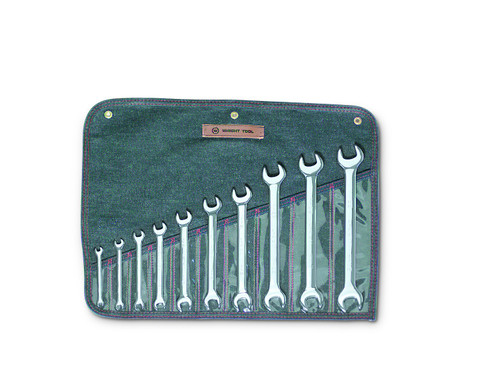 Wright tool 741, Open End Wrench 10 Piece Set - Full Polish Metric 6mm - 26mm_main