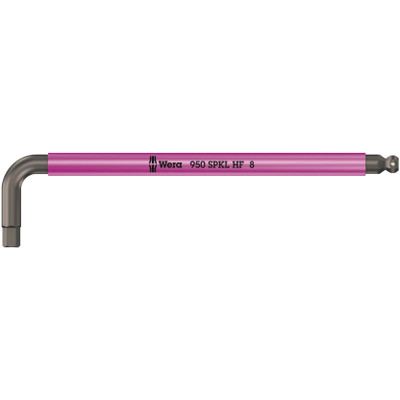 Wera 022200, 950 SPKL HF L-key Multicolour, metric, with holding function, 3 x 123 mm