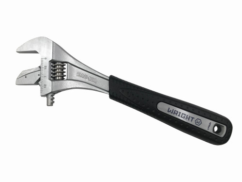 Wright tool 9AG12R, Adjustable Wrench Reversable Jaw Cushion Grip Chrome - 12"_main