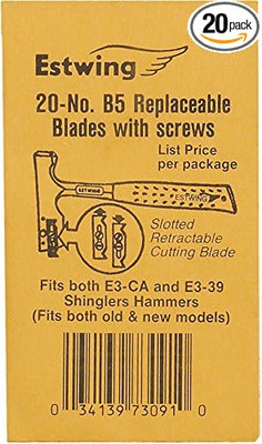 Estwing B20, Replacement Blades (E3-CA E3-39), 20pk_main