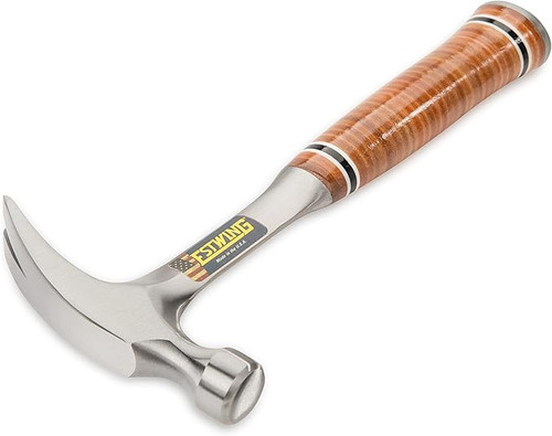 Estwing E12S, 12 Oz Rip Claw Hammer With Leather Grip_main